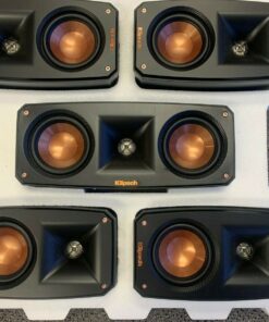 KLIPSCH REFERENCE THEATER PACK SATELLITE & CENTRAL SPEAKERS GENUINE Set of 5